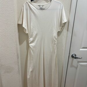 Elegant Cream White Dress